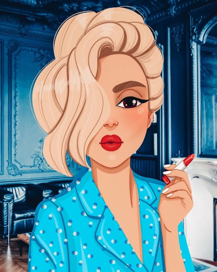 Мультяшные блондины