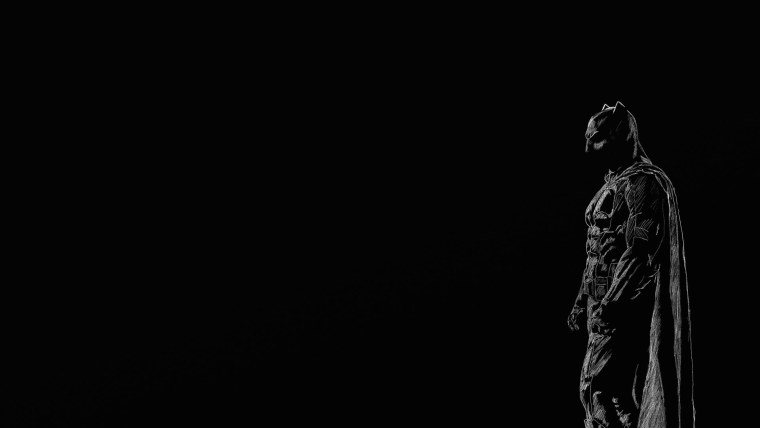 Черный рабочий стол