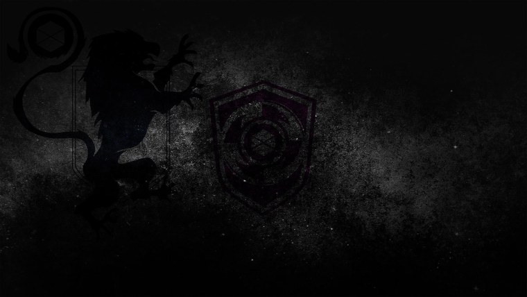 Черные игровые обои