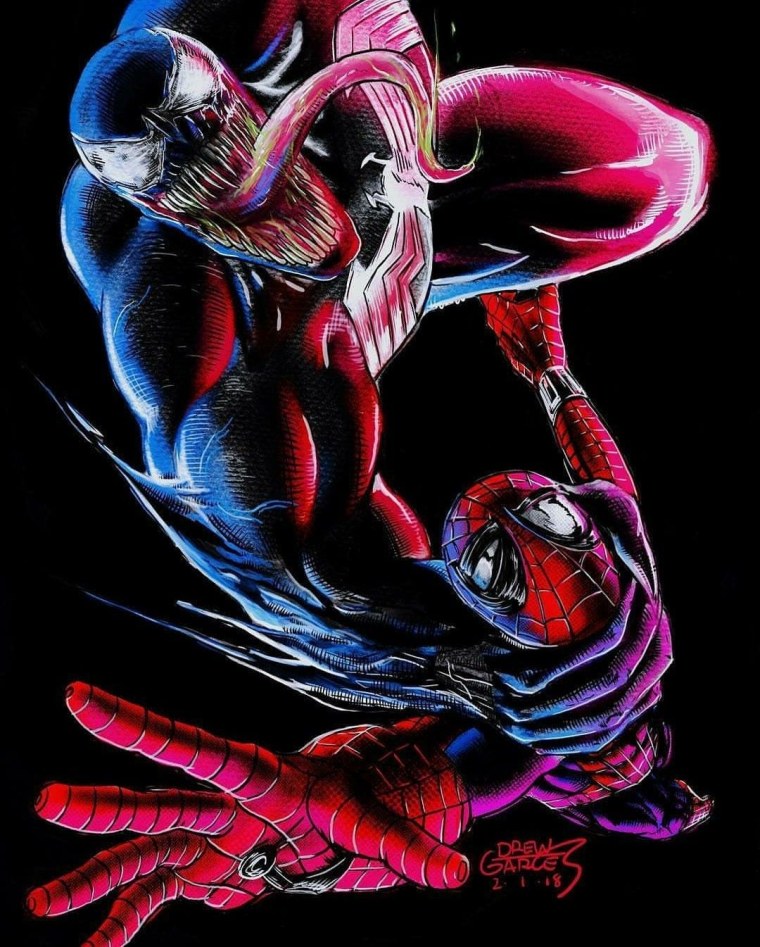 Веном vs Spider man