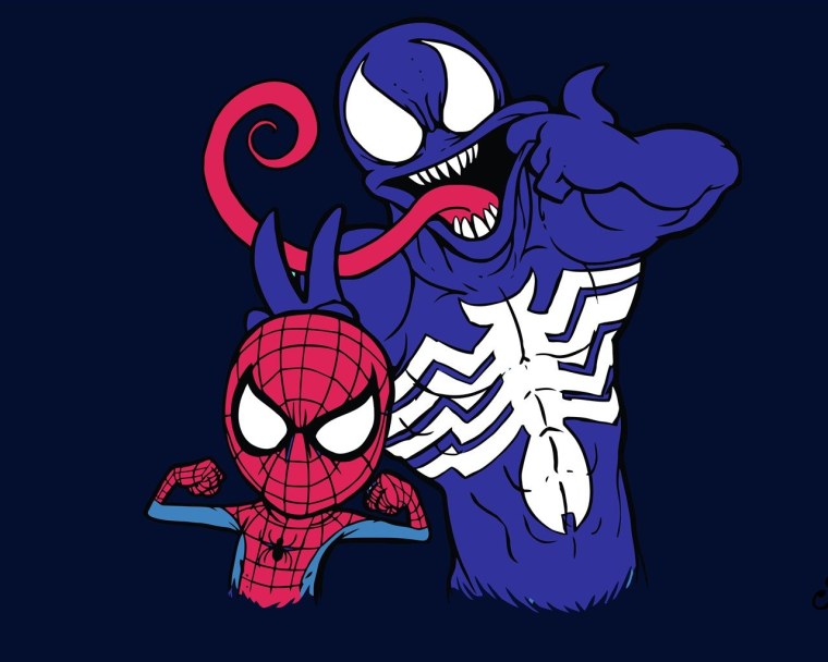 Марвел человек паук и Веном