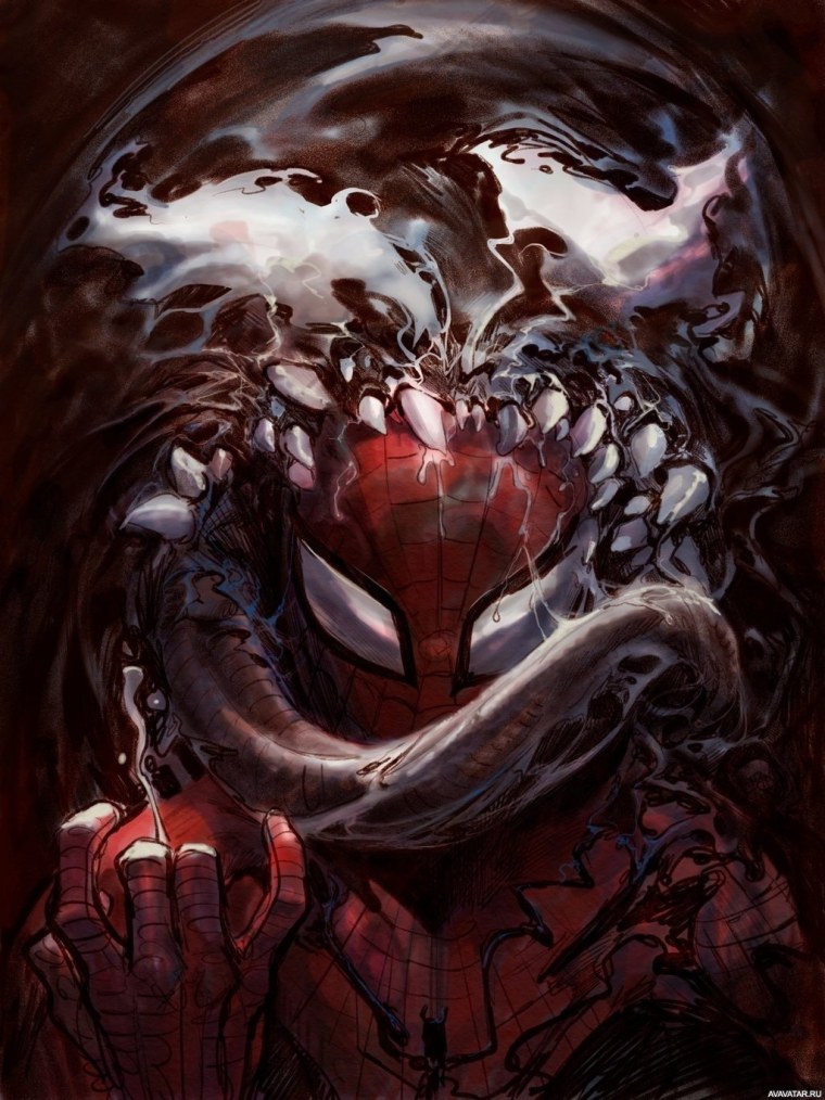 Паук Веном Марвел