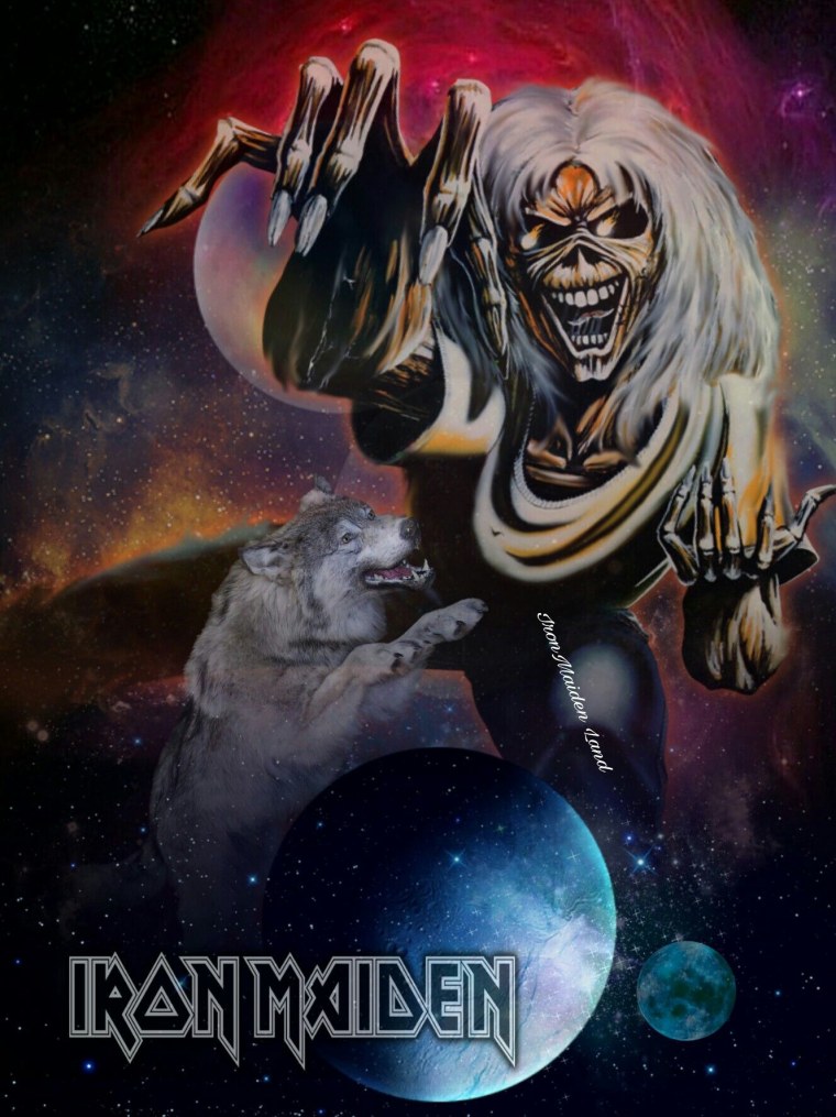 Постеры группы Iron Maiden 1983