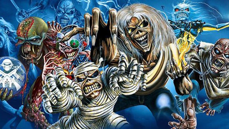 Постеры группы Iron Maiden