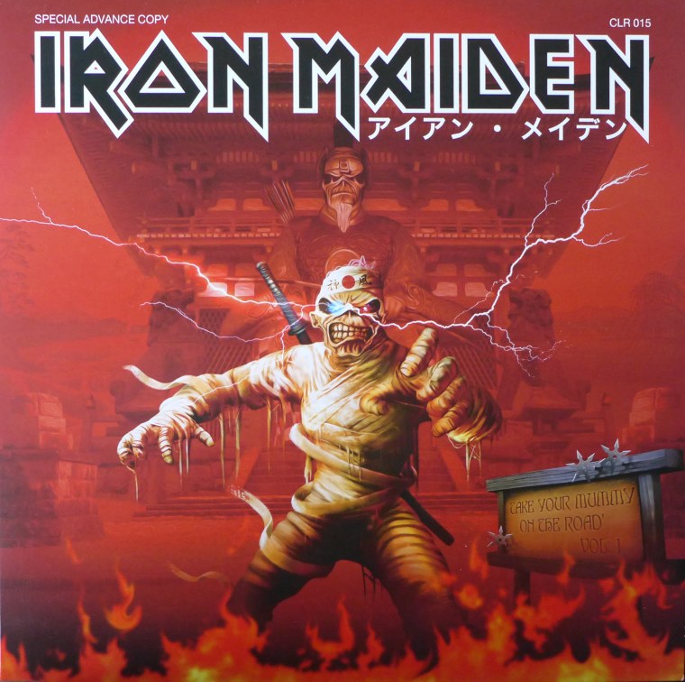 Iron Maiden Eddie somewhere in time