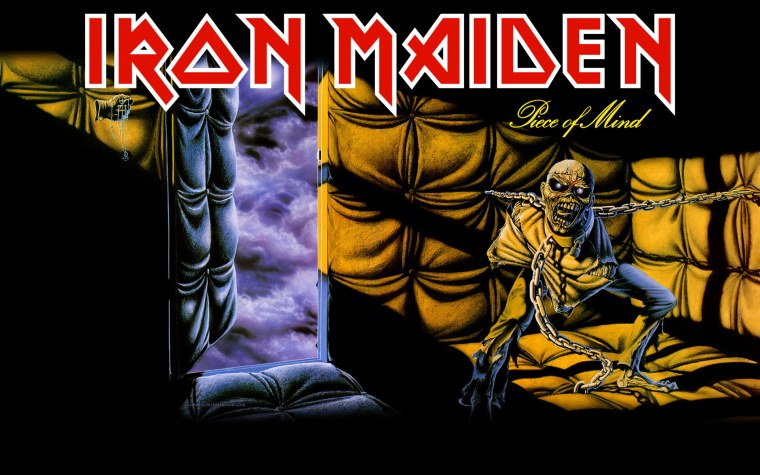 Iron Maiden 1983 piece of Mind обложка