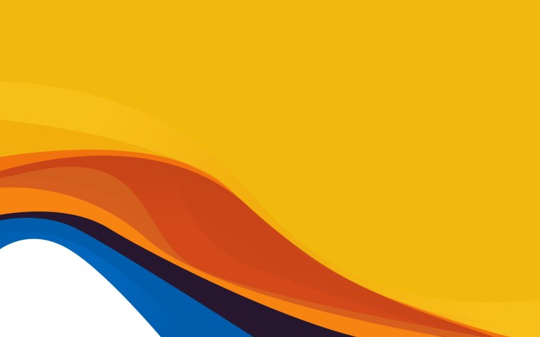 Сине оранжевая абстракция