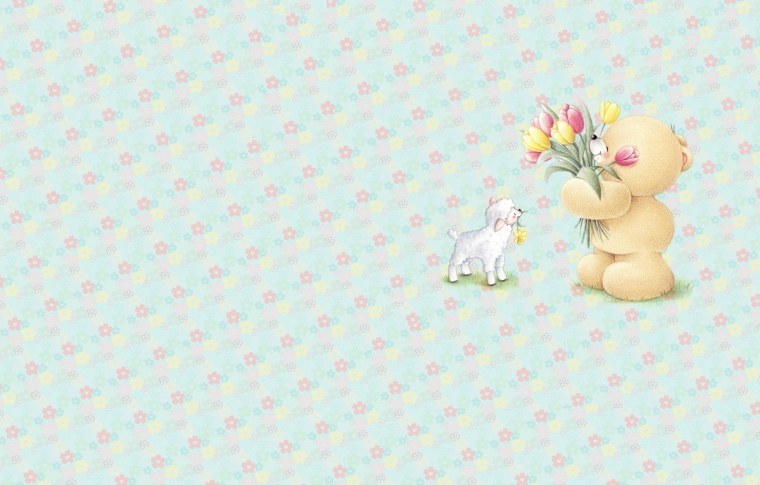Нежные детские фоны