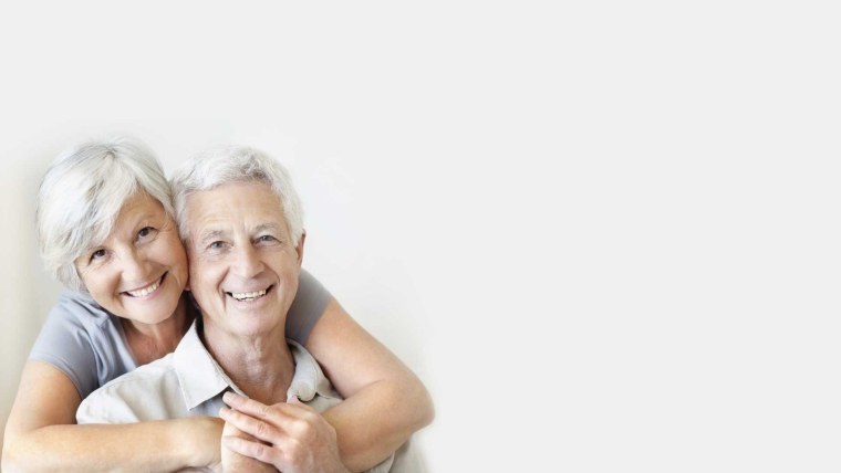 Счастливые пожилые люди