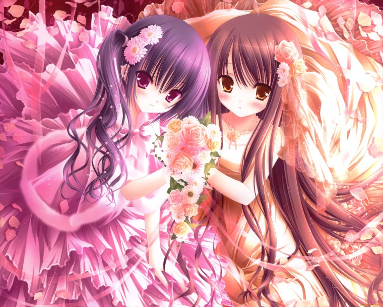 Шикарные аниме девушки