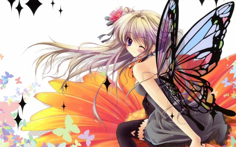 Самые красивые аниме девочки