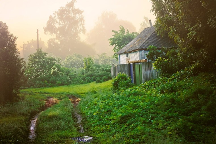 Утро в деревне