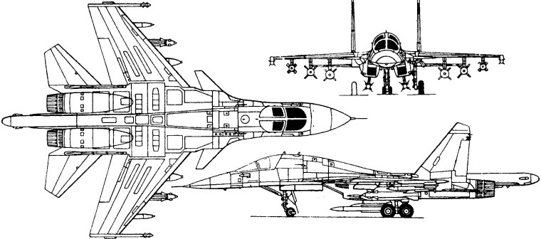Су-30мки чертежи