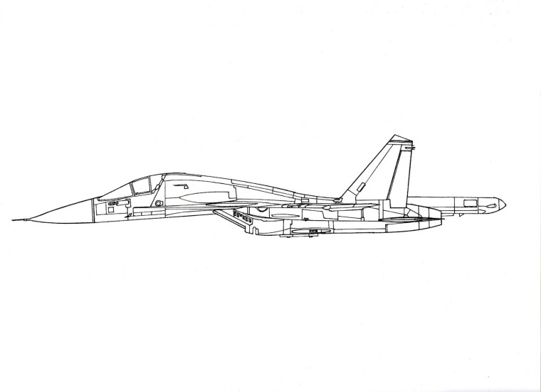 Т-50 истребитель схема