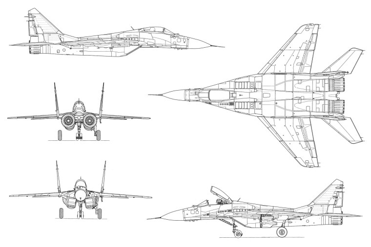 Раскраска. Военные самолеты