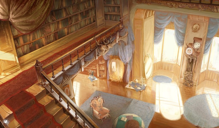 Особняк Сакамаки интерьер