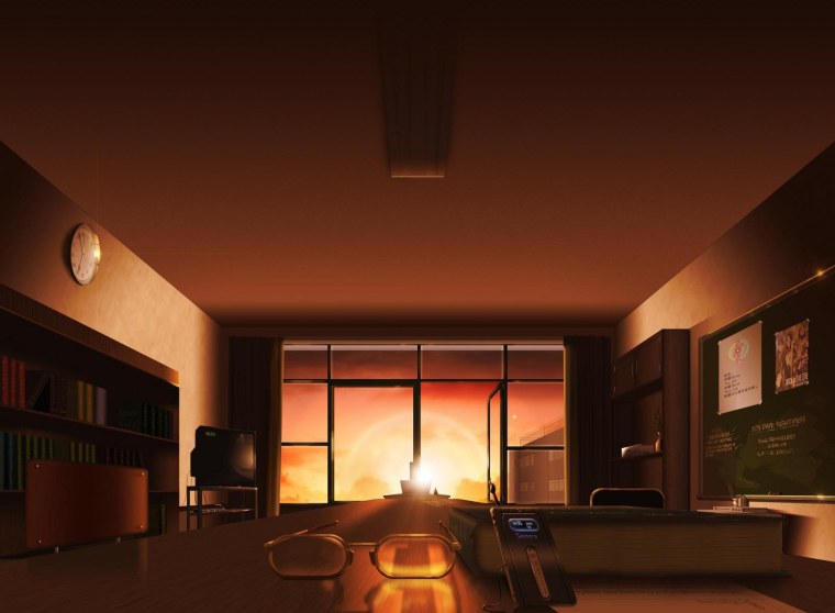 Тёмная комната аниме