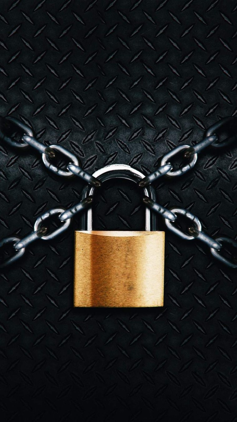 Замочек блокировки на экране