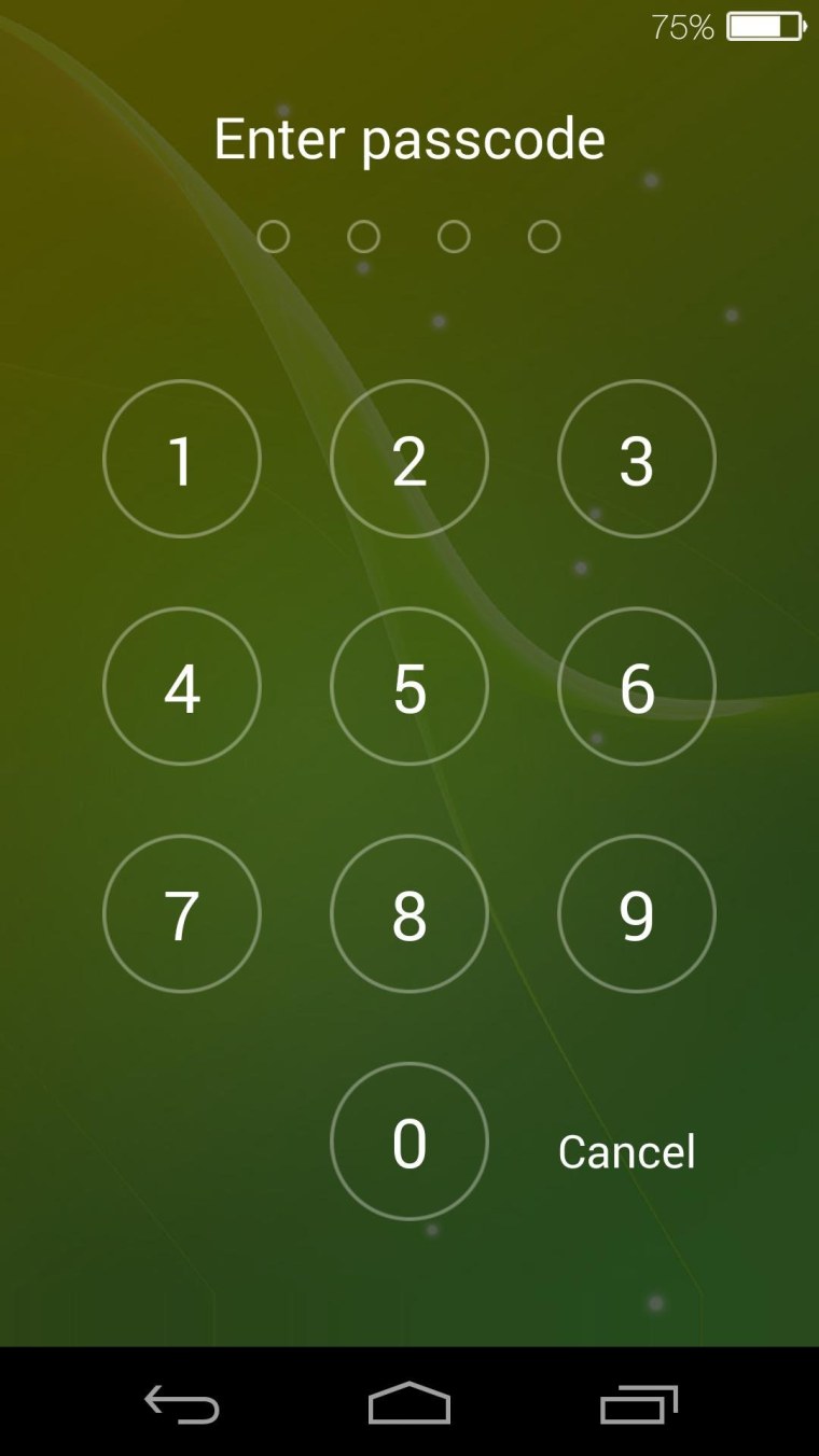 Графическая блокировка экрана