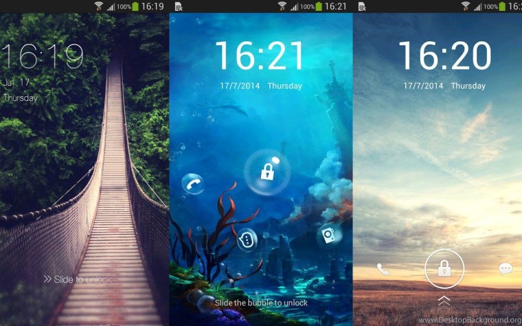Экран блокировки андроид
