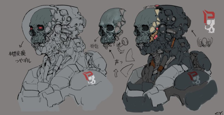 Черепа Concept Art