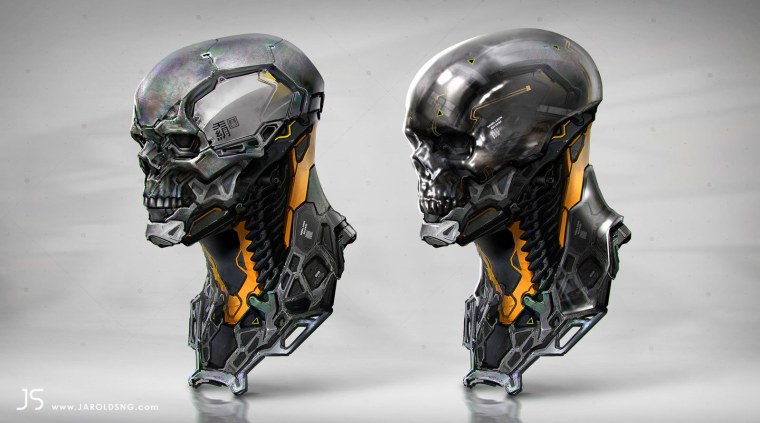 Роботизированный череп