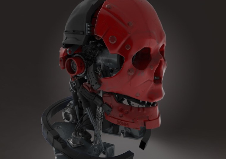 Кибер череп