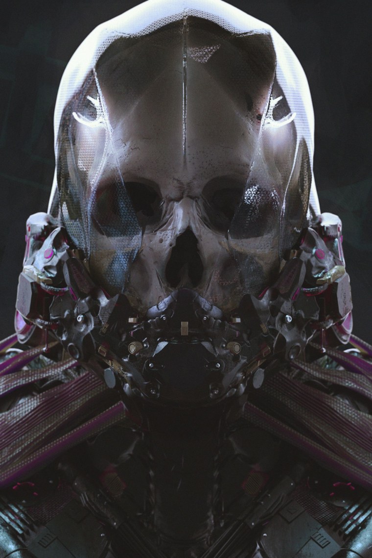 Кибер череп