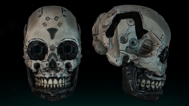 Роботизированный череп