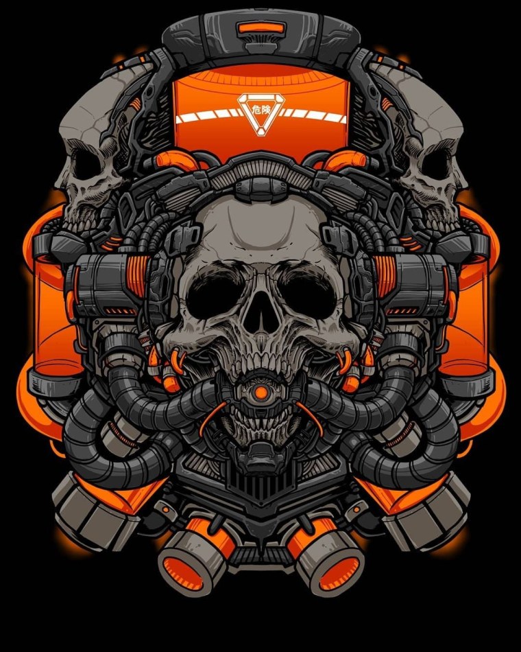 Роботизированный череп