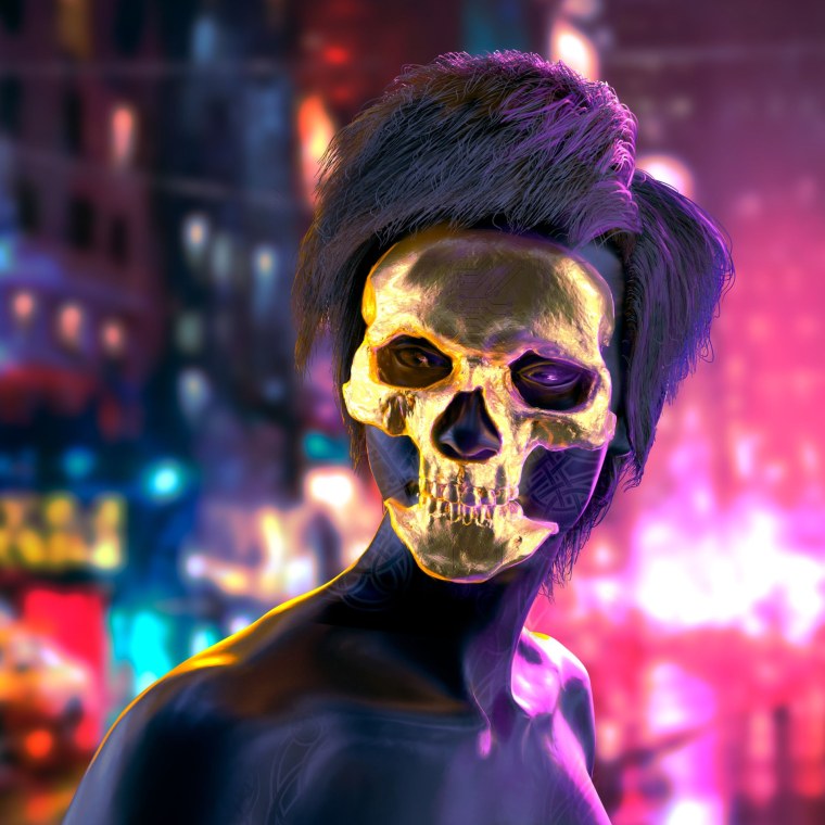 Маска из Cyberpunk 2077