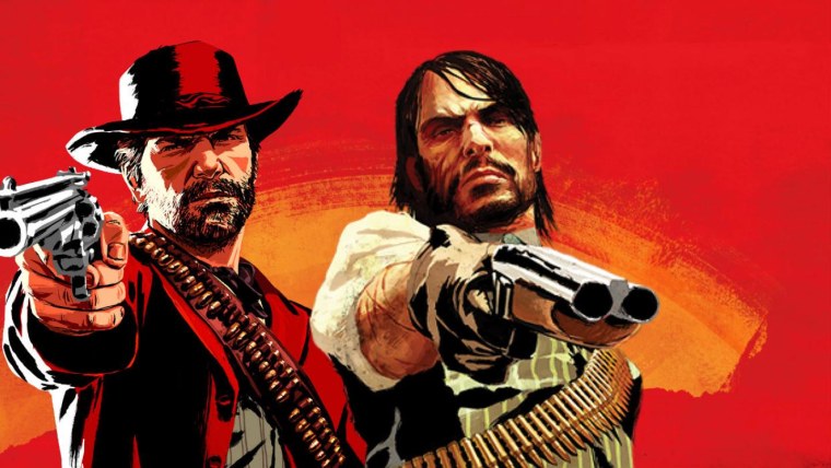 Red Dead Redemption 2 Джон Марстон и Артур Морган
