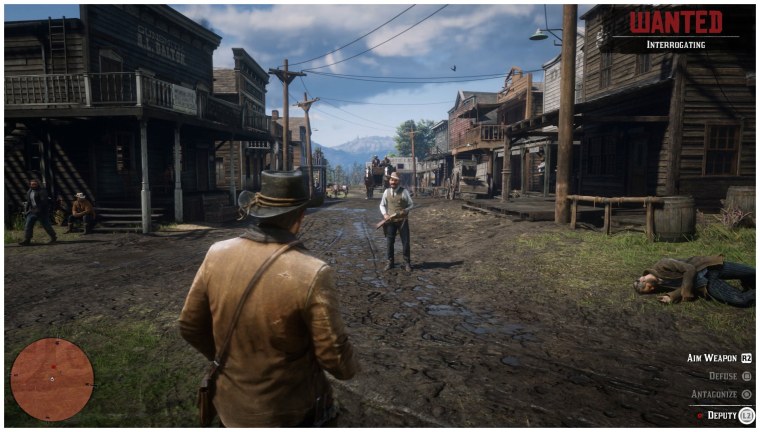 Red Dead Redemption 2 геймплей