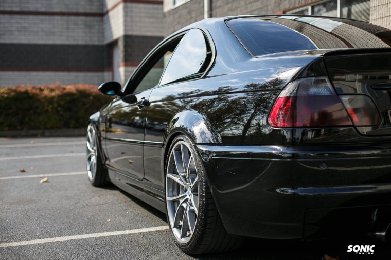 BMW m3 e46 седан черная