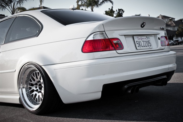 BMW e46 White