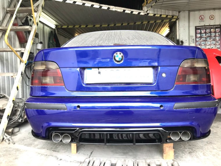 Задний диффузор BMW e39 m