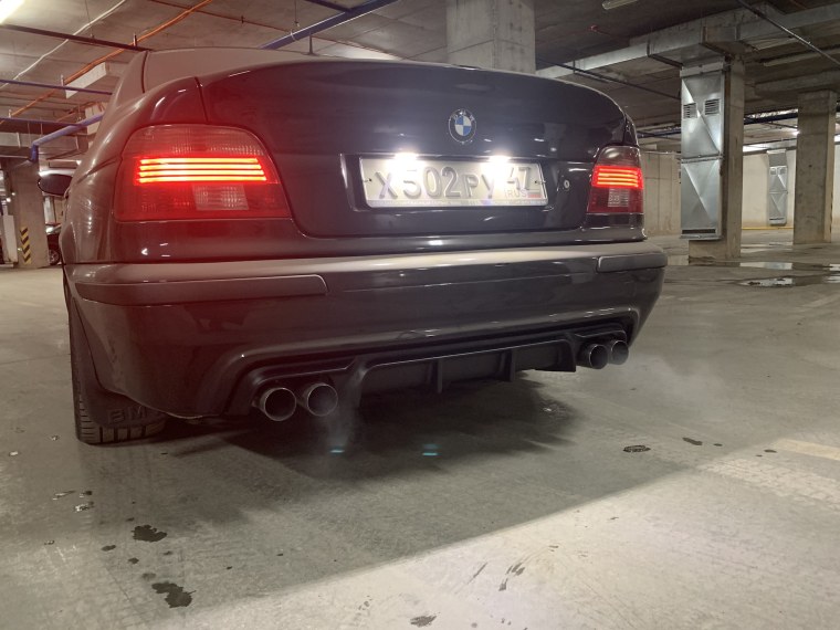 BMW e39 m выхлоп