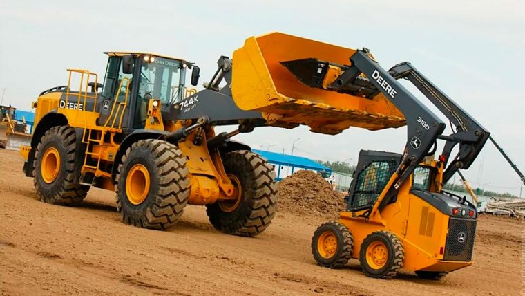 John Deere дорожно строительная техника
