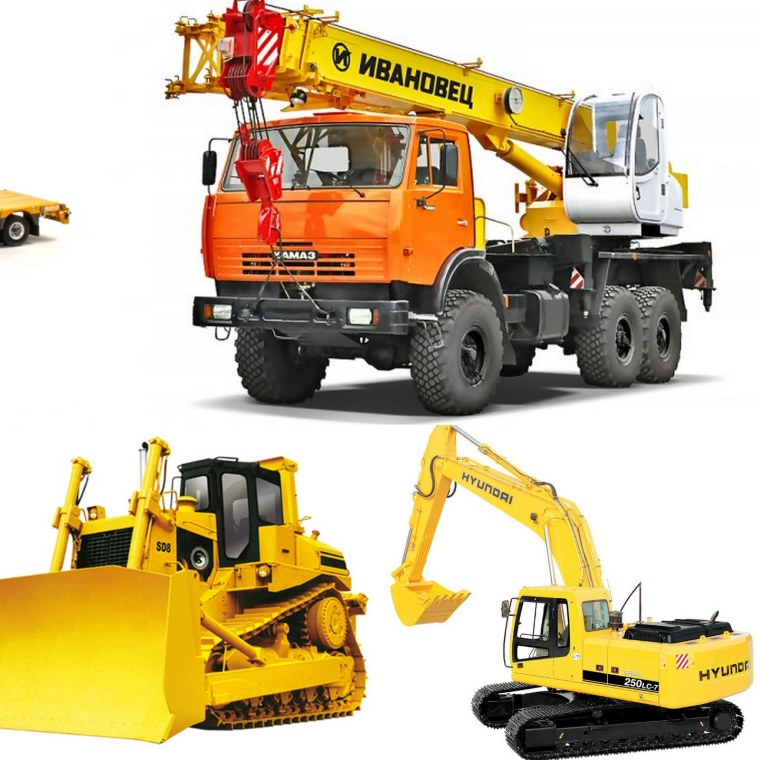 Экскаватор "на стройке"