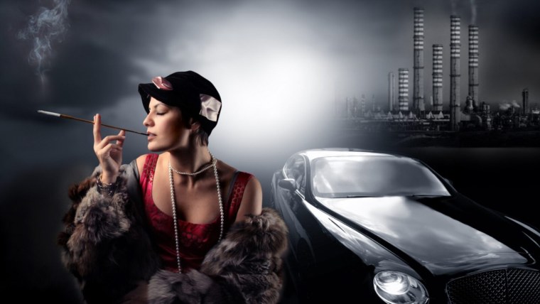 Девушка мафиози арт