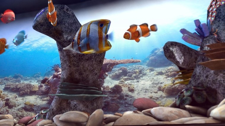 Заставка на рабочий стол аквариум