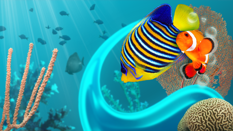 Фон для аквариума