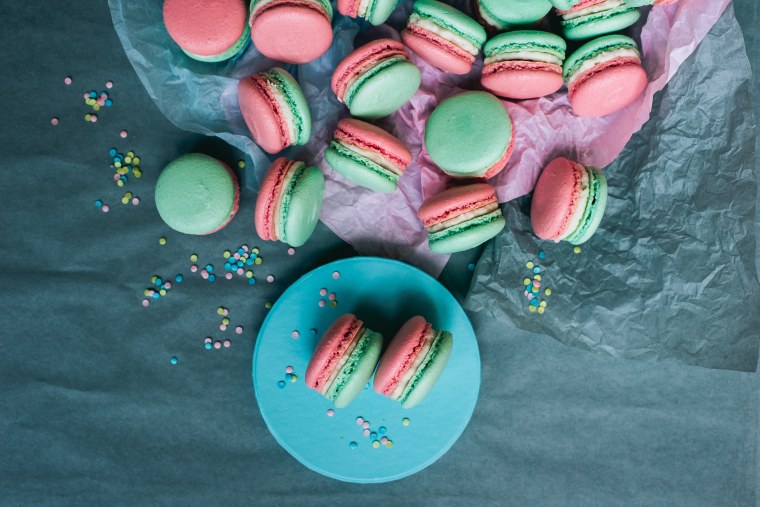 Макарун вид сверху