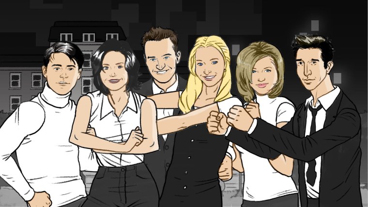 Друзья на закате