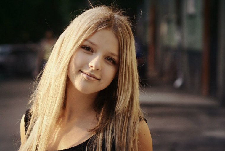 Девушки лет 14 блондинки