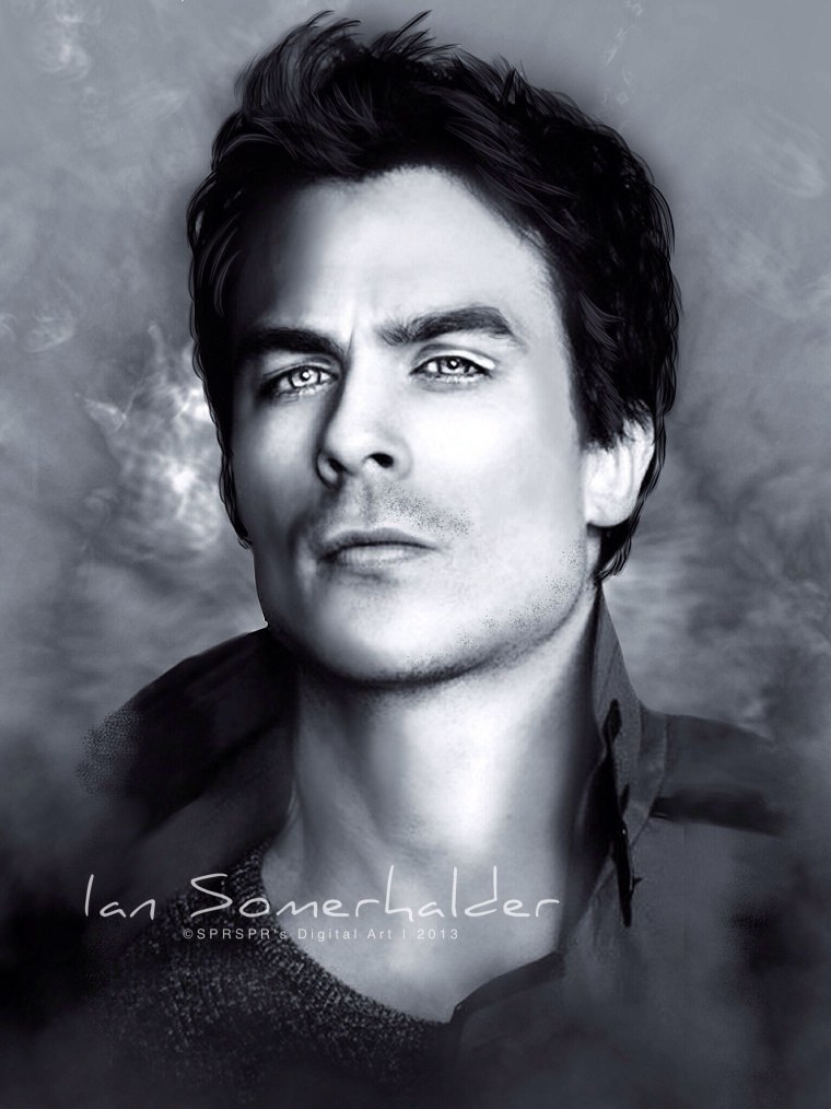 Йен Сомерхолдер портрет