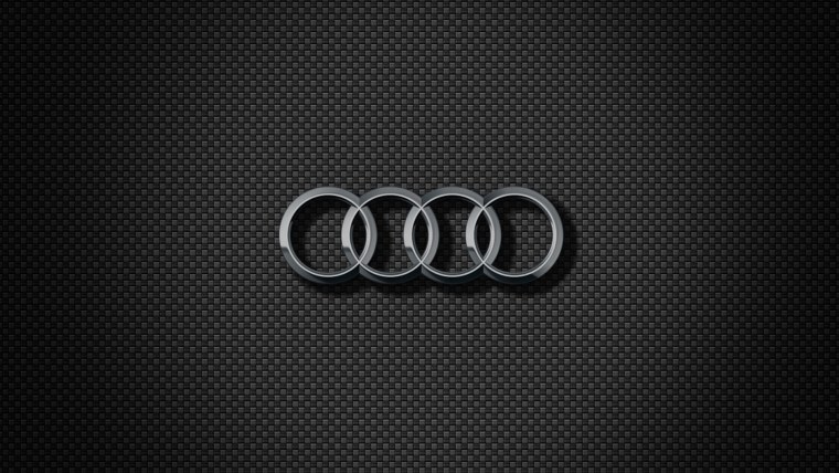 Черный значок Ауди