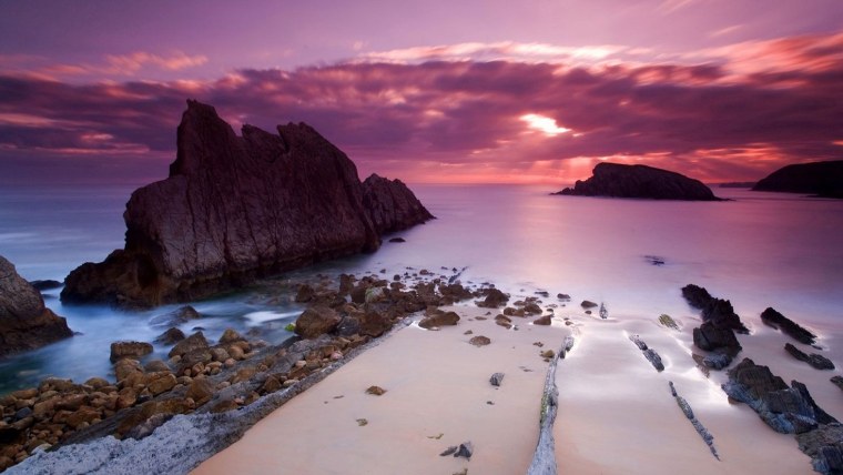 Пейзаж море