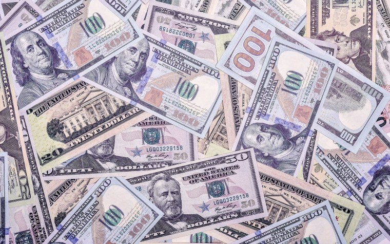 Изображение долларовых купюр