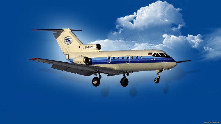 Як-40 пассажирский самолёт